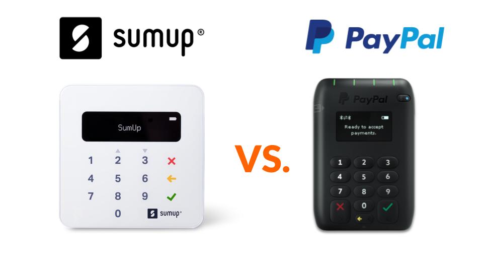 SumUp vs Paypal Card Machine
